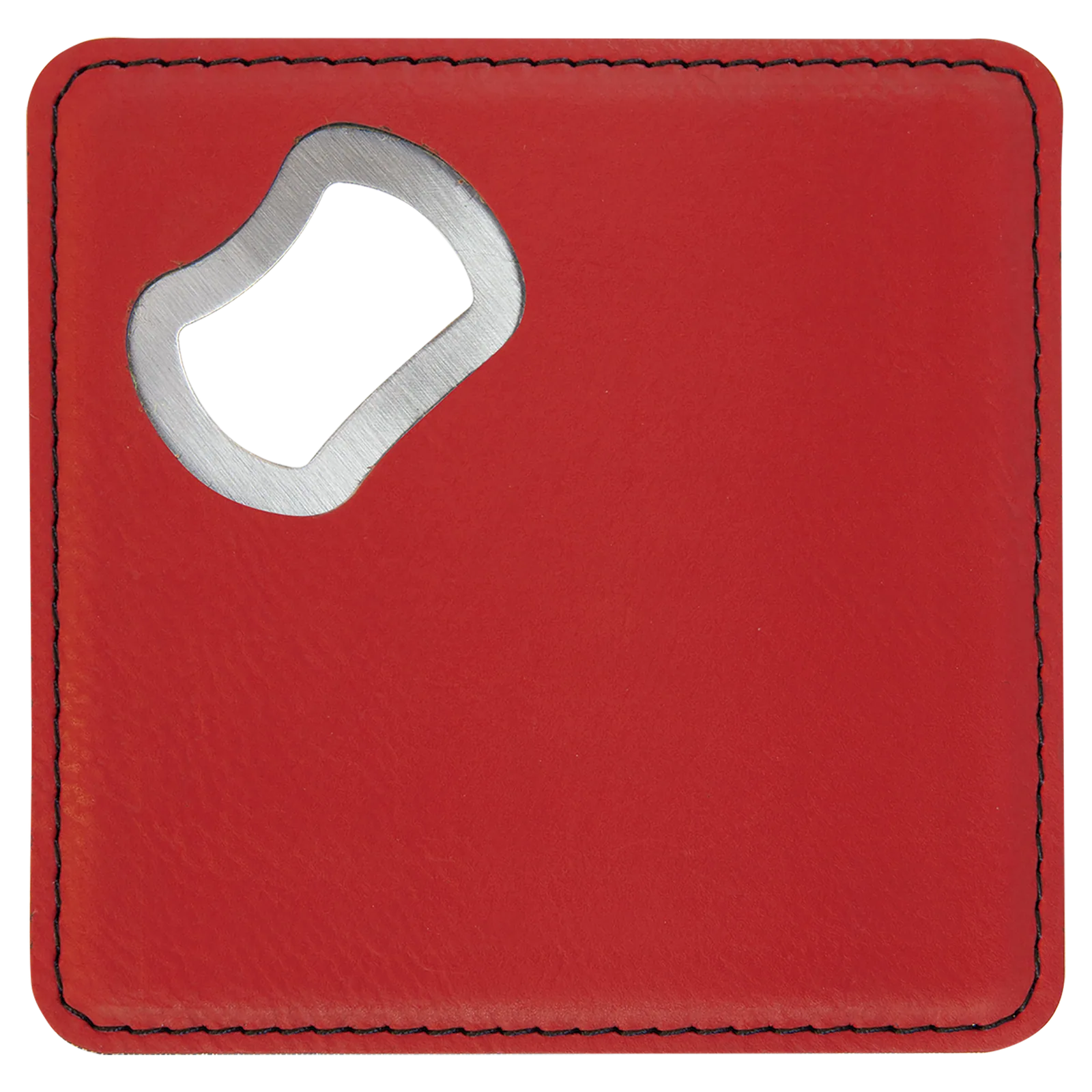 4" Square Leatherette Coaster — photo 6 of 13