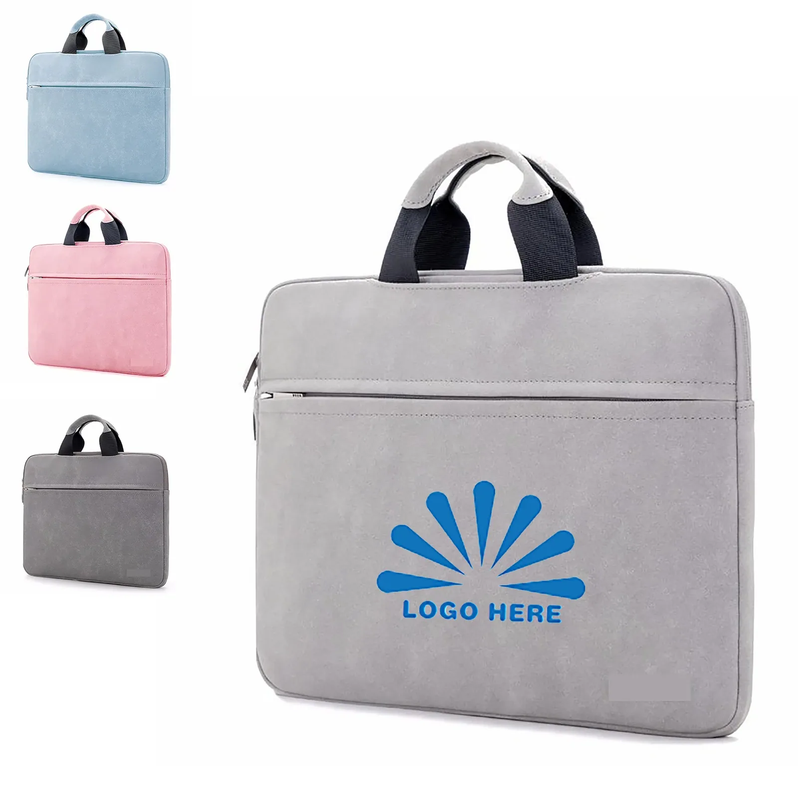 14" briefcase laptop organizer with custom logo