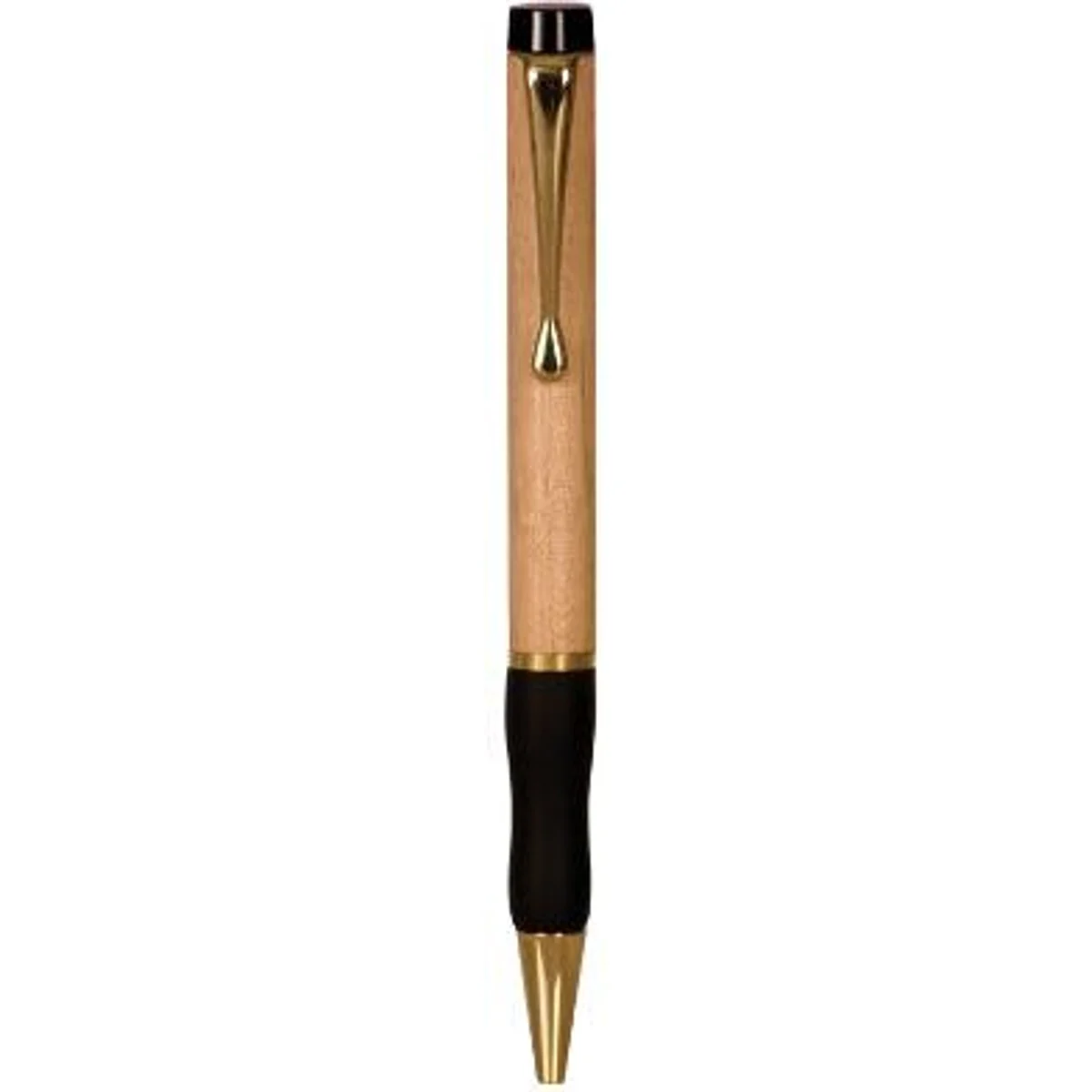 Wide Maple Pen with gripper and custom branding