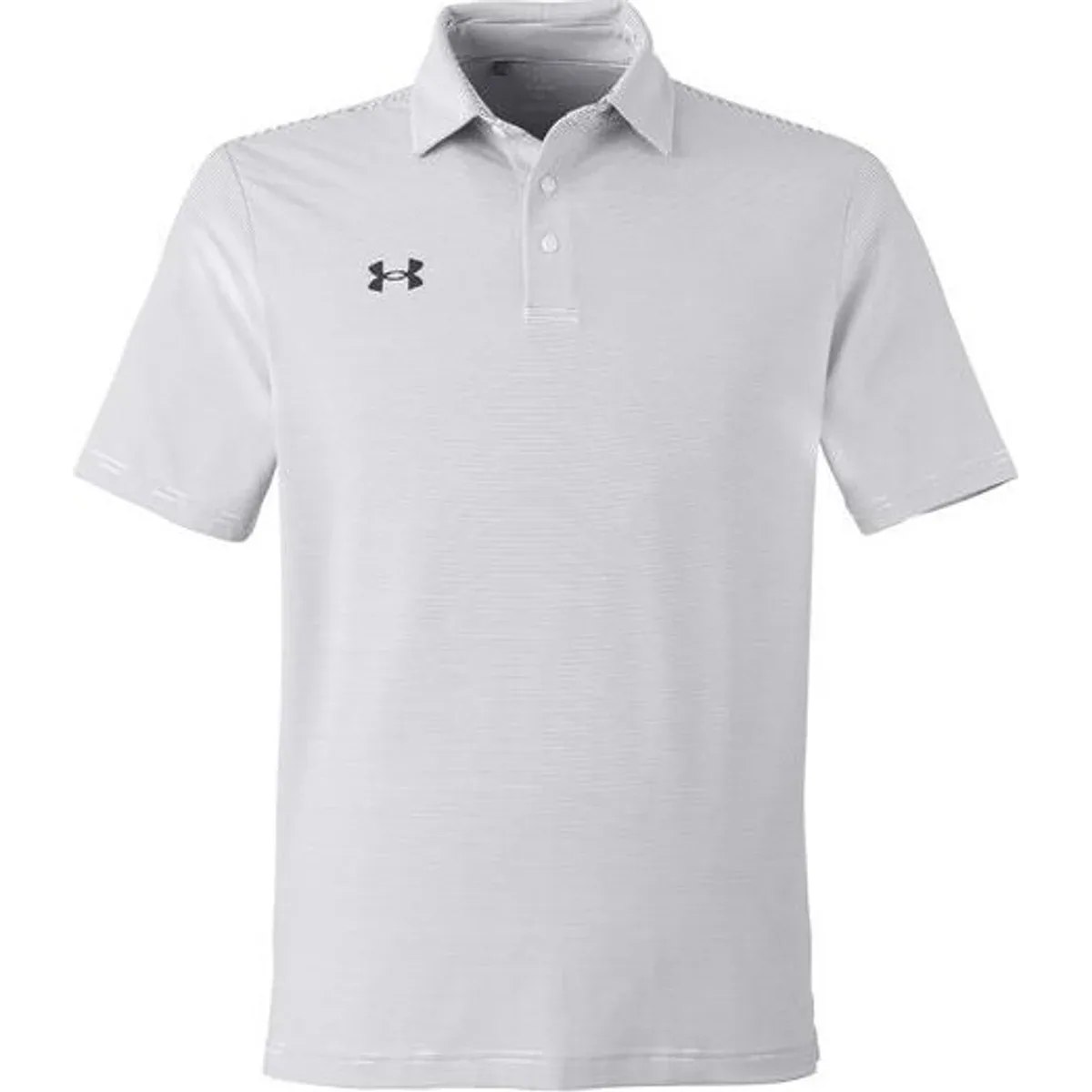 Polo displayed with logo branding
