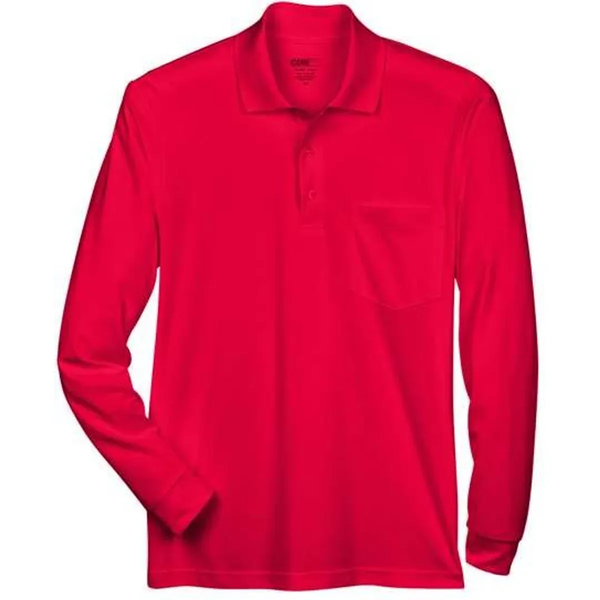 Side view showing the fit and rib knit cuffs