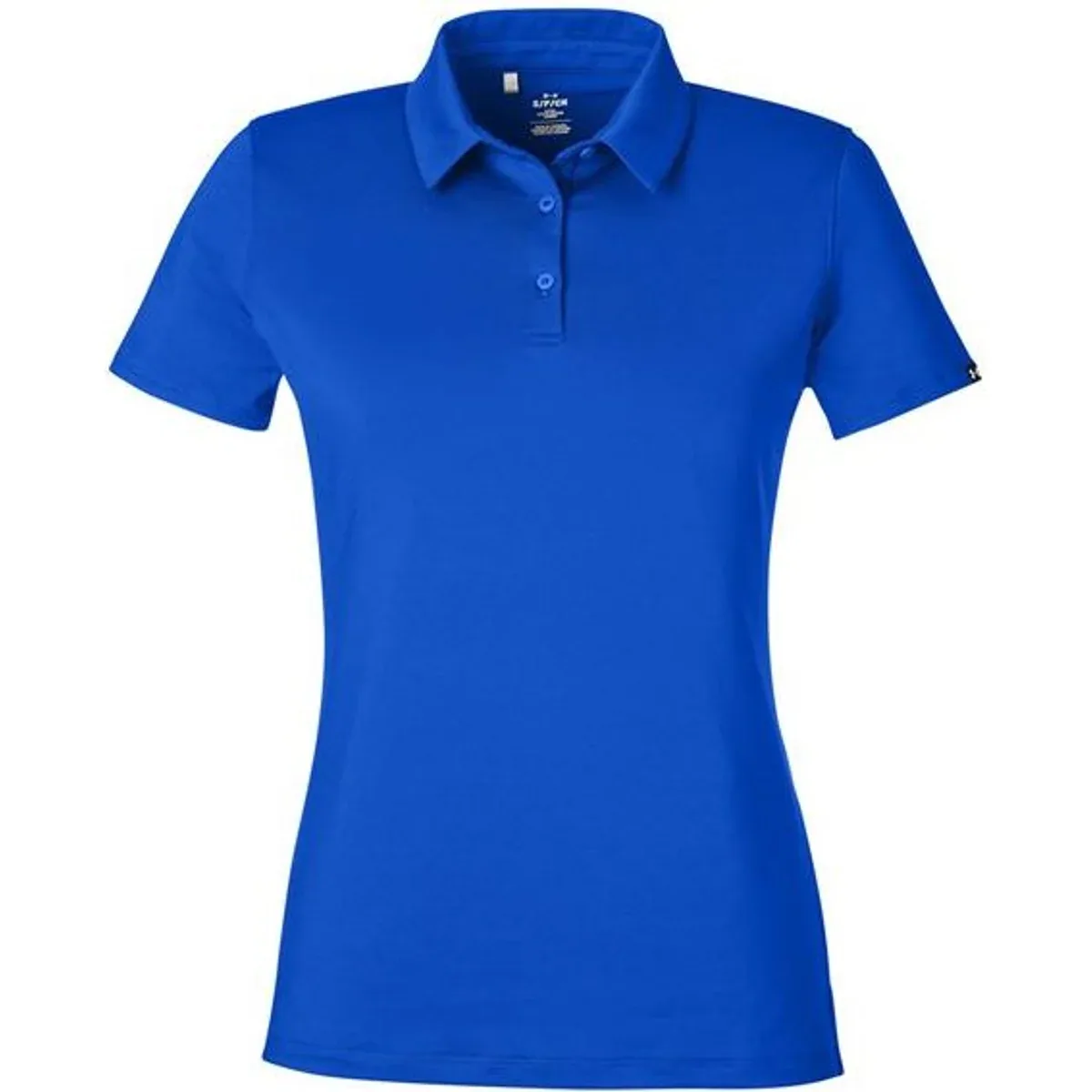 Flat lay of Women's Recycled Polo in vibrant color