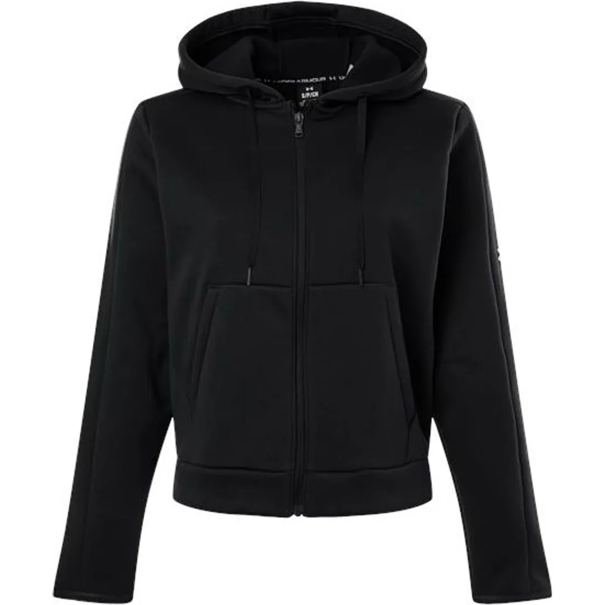 Side view showcasing the open hand pockets