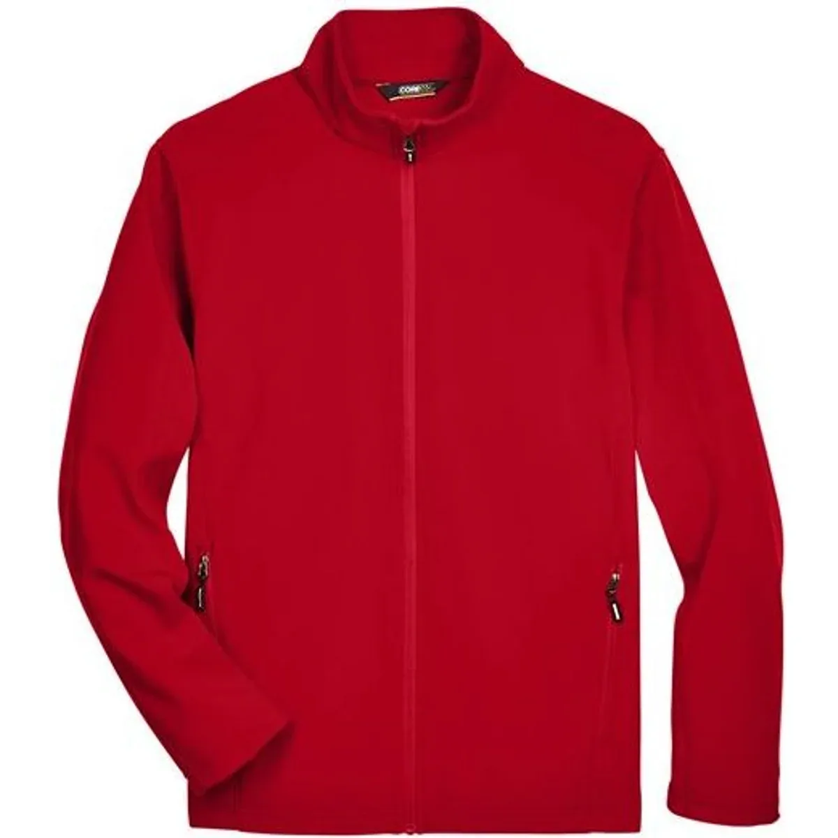 Side view showing the jacket's two-layer construction