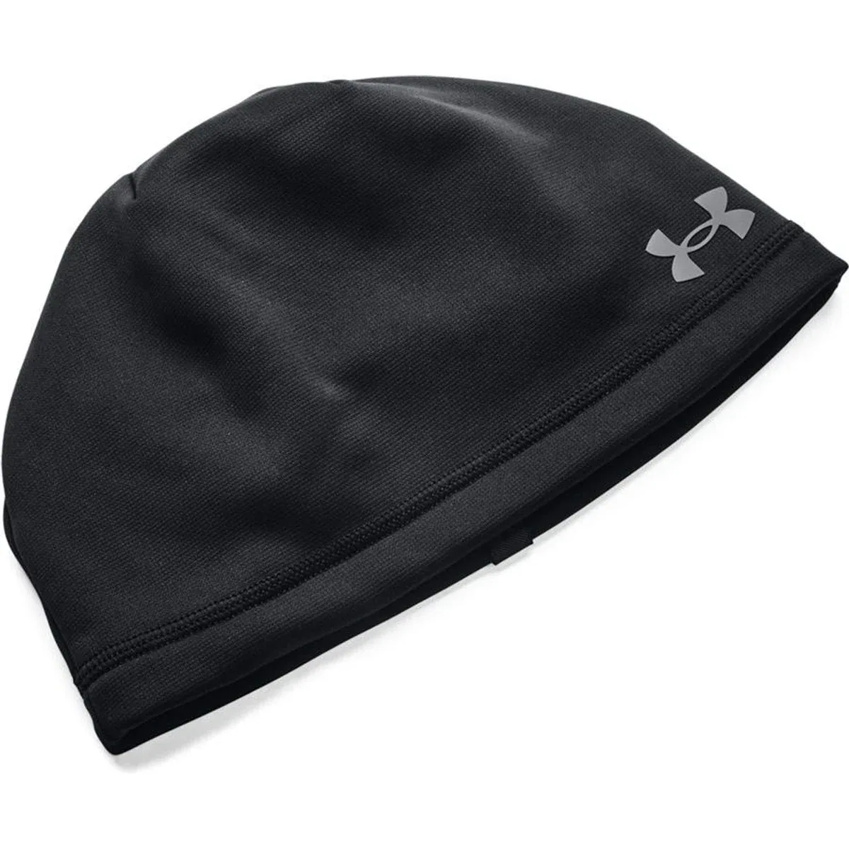Stylish fleece beanie in a close-up view highlighting texture